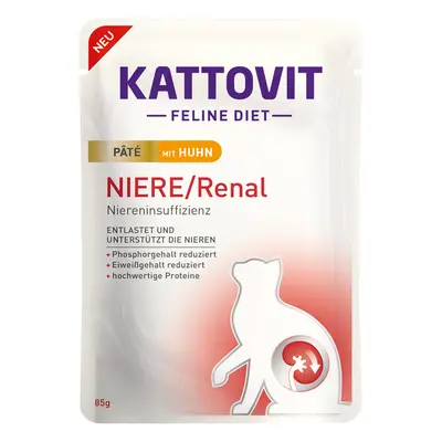 30x85g Pui Niere/Renal Paté Kattovit Hrană umedă pisici