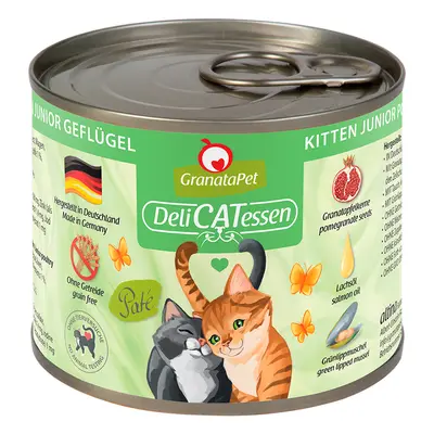 24x200g Pasăre Kitten GranataPet DeliCatessen Hrană umedă pisici