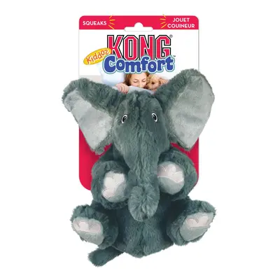 KONG Comfort Kiddos Elephant, 10x13x15 cm Jucării pentru câini