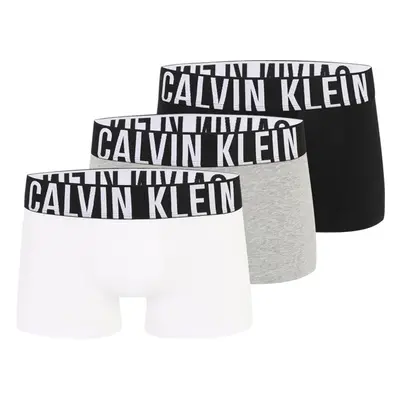 Calvin Klein Underwear Boxeri 'Intense Power' gri / negru / alb