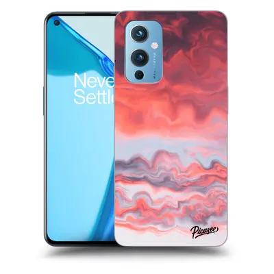 Husă neagră din silicon pentru OnePlus - Sunset