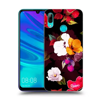 Husă transparentă din silicon pentru Huawei P Smart - Flowers and Berries