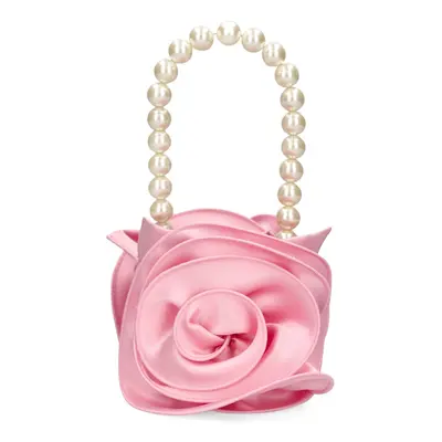 Small Magda Satin Pearl Top Handle Bag