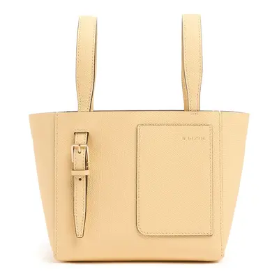 Mini Bucket Leather Top Handle Bag