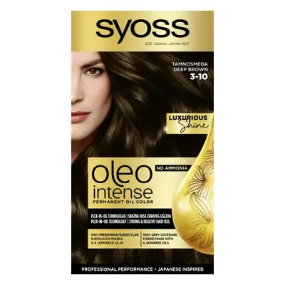 Syoss vopsea de par - Oleo Intense Permanent Oil Color - Deep Brown