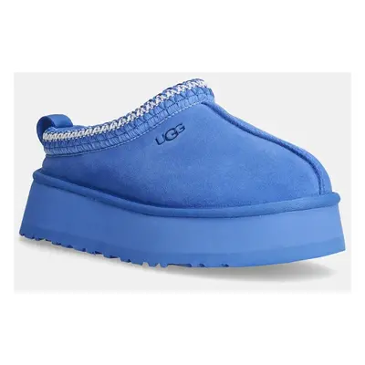 UGG papuci din piele întoarsă Tazz 1122553-BGSK