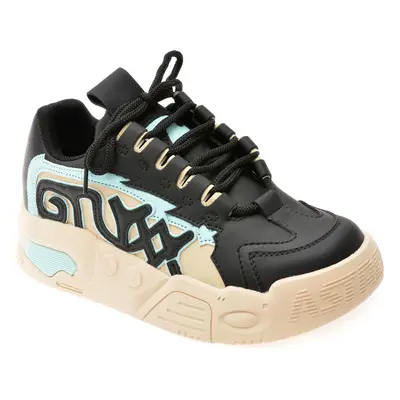 Pantofi sport GRYXX negri, 10201, din piele naturala