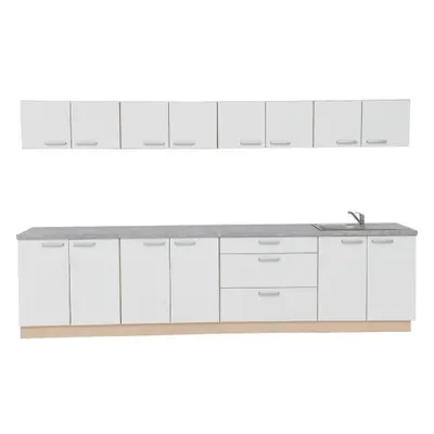 Set mobilier bucatarie Grande 2, pentru birouri, gradinita, scoala