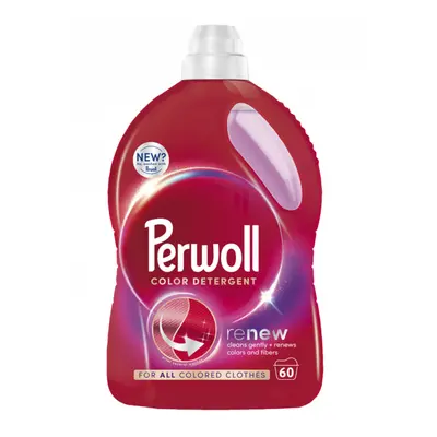 Perwoll Gel de spălat special Renew Color 60 PD, 3l