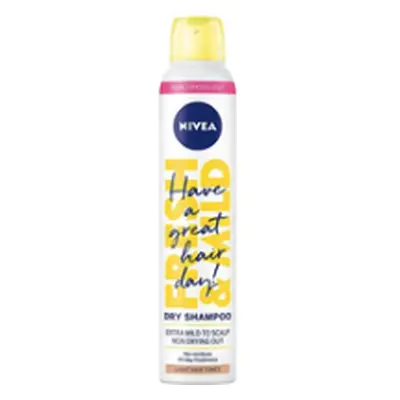 Beiersdorf Șampon uscat Nivea Fresh & Mild pentru tonuri deschise de păr 200 ml