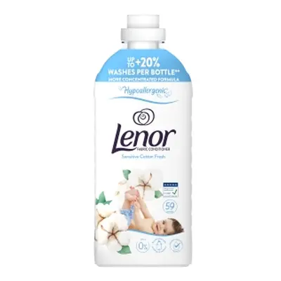 Lenor Balsam de rufe Sensitive Cotton Fresh 1239ml/59PD