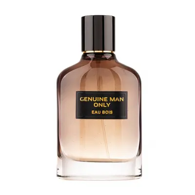 Parfum Genuine Man Only Eau Bois, Fragrance World, apa de parfum 100 ml, barbati - inspirat din 