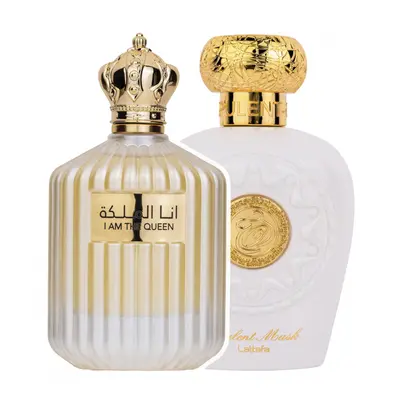 Pachet 2 parfumuri best seller, Opulent Musk 100 ml si I Am The Queen 100 ml