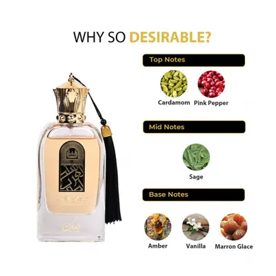 Parfum Sultan Al Arab, Nusuk, apa de parfum 100 ml, barbati - inspirat din Armani Stronger With 