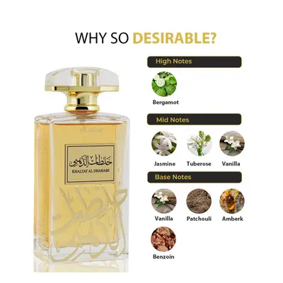 Parfum Khaltat Al Dhahabi, Nusuk, apa de parfum 100ml, femei