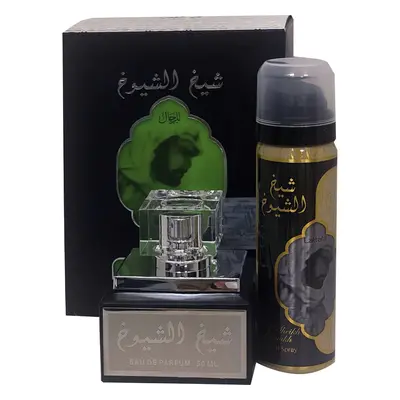 Set Sheikh Shuyukh, apa de parfum 50 ml cu deodorant 50 ml, barbati