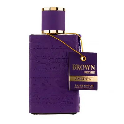 Parfum Brown Orchid Amethyst, Fragrance World, apa de parfum 80 ml, femei - inspirat din Alien b