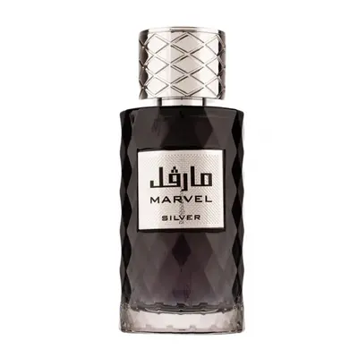 Parfum Marvel Silver, Athoor al Alam, Fragrance World, apa de parfum 100 ml, barbati