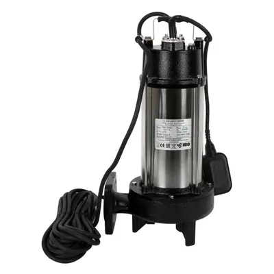 Pompa apa murdara cu tocator, cutit si Plutitor, IBO Kraken 1800DF, 1800W, l/min, H Refulare m, 