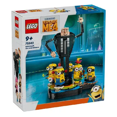 Lego Illuminatons Despicable Me 4 Brick-built Gru And Minions (75582)