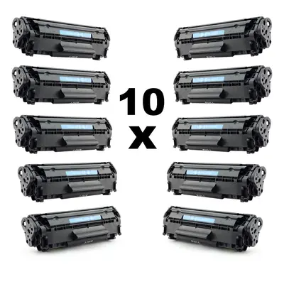 Set 10 tonere compatibile vrac Q2612A pentru HP 12A