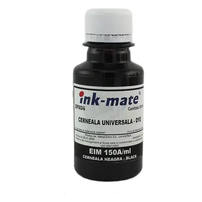 Cerneala universala refill Dye pentru imprimante Epson, Black 500 ml