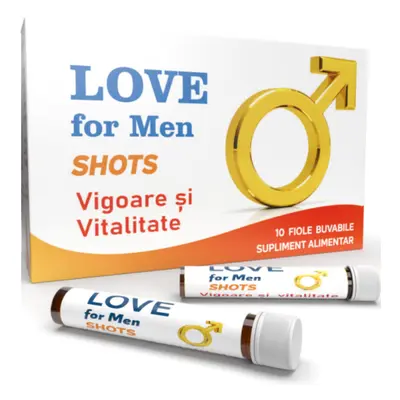 Love for men, 10 fiole buvabile, Justin Pharma
