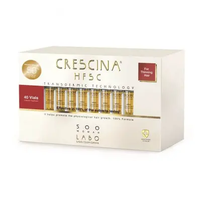 Tratament Crescina Hfsc Transdermic 500 Woman, 40 fiole, Labo