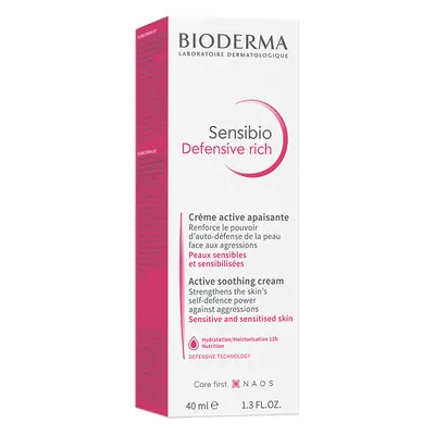 Bioderma Sensibio crema calmanta Defensive Rich, 40 ml