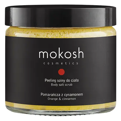 Mokosh, scrub de corp cu sare, portocale și scorțișoară, 300 g