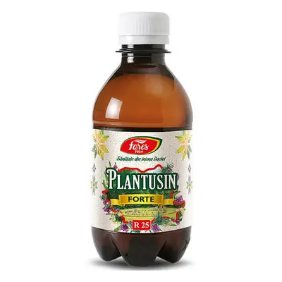 Plantusin Forte sirop, R25, 250 ml, Fares