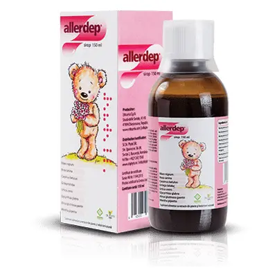 Sirop pentru copii Allerdep, 150 ml, Dr. Phyto