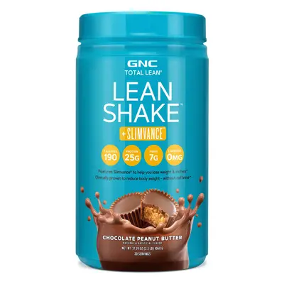 Gnc Total Lean Lean Shake + Slimvance, Shake Proteic Cu Slimvance, Cu Aroma De Ciocolata Si Unt 