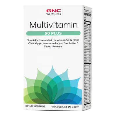 Gnc Women's 50 Plus, Multivitamine Si Minerale Pentru Femei, 120 Cps