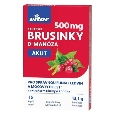 Vitar Canadian Cranberry AKUT 15 capsule