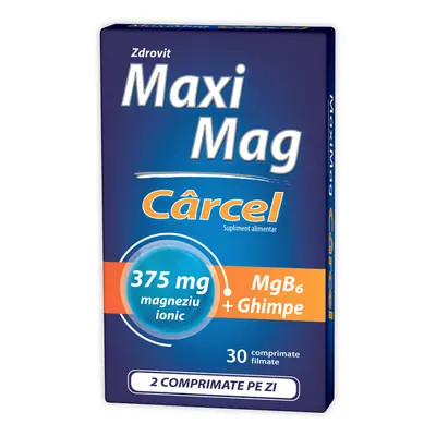 Maximag Carcel, 30 comprimate, Zdrovit