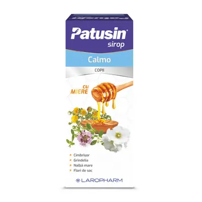 Patusin Calmo sirop pentru copii, 100 ml, Laropharm