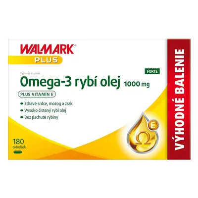 Walmark Omega 3 ulei de pește FORTE 180 capsule