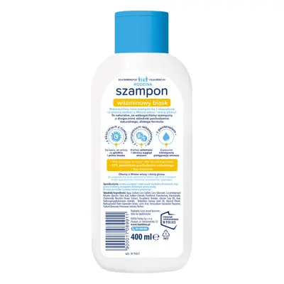 Bambino Family, Șampon pentru păr cu vitamine, 400 ml