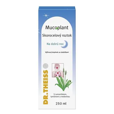 Dr. Theiss Mucoplant sirop pentru o noapte bună plantain 250 ml