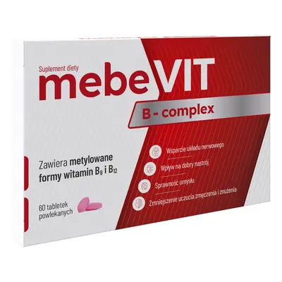 MebeVit B-complex, 60 comprimate filmate