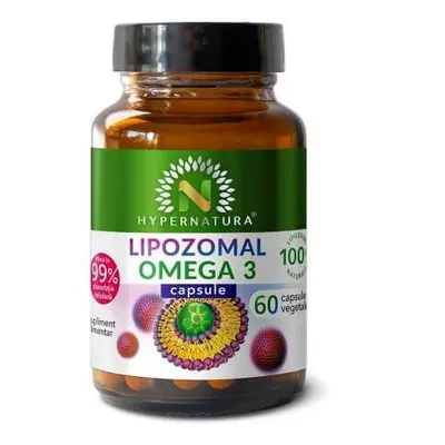 Lipozomal Vegan Omega 3, 60 capsule, Hypernatura