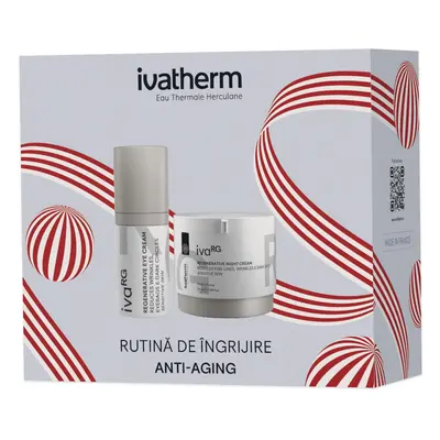 Pachet Crema de noapte + Crema contur ochi ivaRG, 50 ml+15 ml, Ivatherm