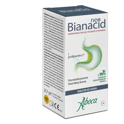 NeoBianacid Hiperaciditate și reflux, 14 pastile