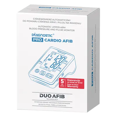 Diagnosis Diagnostic Diagnostic Pro Cardio Afib, monitor automat de tensiune arterială pentru br