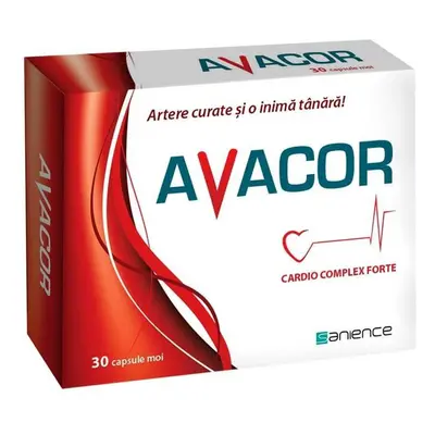 Avacor cardio complex forte, 30 capsule, Sanience