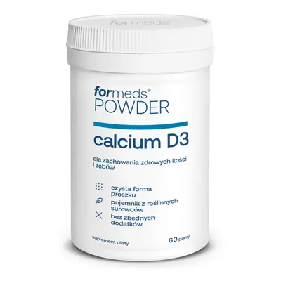 ForMeds Pudră de calciu D3, 78 g