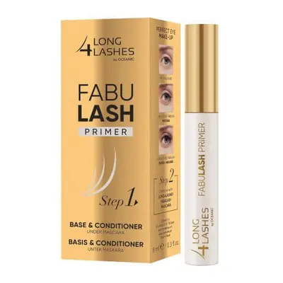 Primer pentru prelungirea genelor Fabulash Primer Step 1, 4 Long Lashes, 9 ml, Oceanic