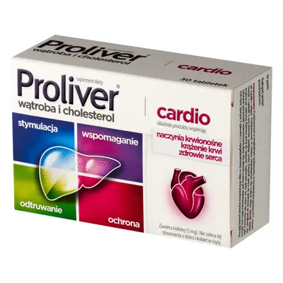 Proliver Cardio, 30 comprimate