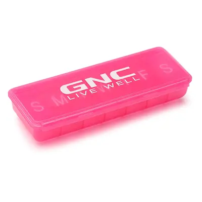 Gnc 7 Day Pill Organizer, Organizator Pentru Depozitare Si Repartizare Pastile 7 Zile